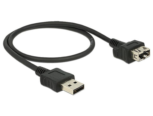 EAN 4043619836635 - DeLOCK 0.5m 2xUSB2.0-A cable USB USB 2.0 0,5 m USB A Negro imagen 1