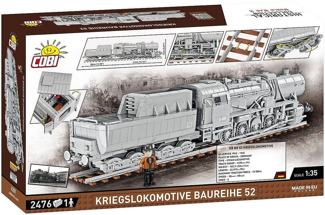 EAN 5902251062811 - COBI Kriegslokomotive Baureihe 52 imagen 13