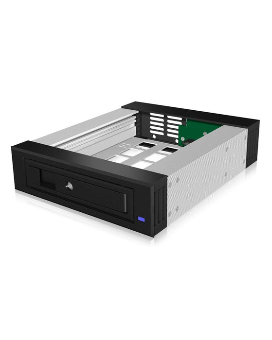 EAN 4250078188506 - ICY BOX IB-129SSK-B 13,3 cm (5.25") Panel embellecedor frontal Negro imagen 2