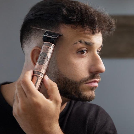 EAN 8435484044455 - Cecotec 04445 cortadora de pelo y maquinilla Oro rosa 4 imagen 2