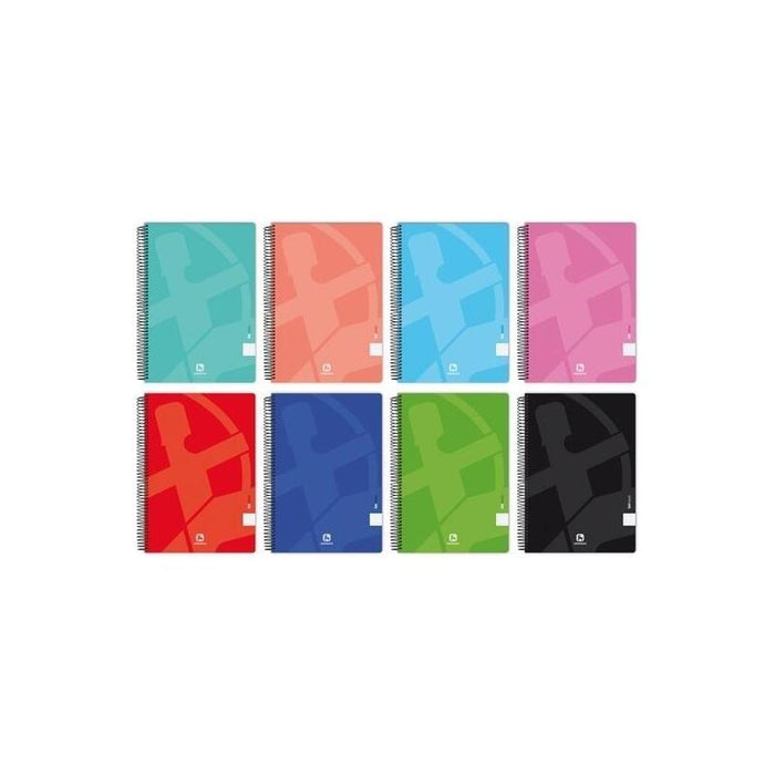 Centauro Cuaderno Tapa Blanda 01-Uniclasic 80h Pauta 3,5mm Colores Surtidos