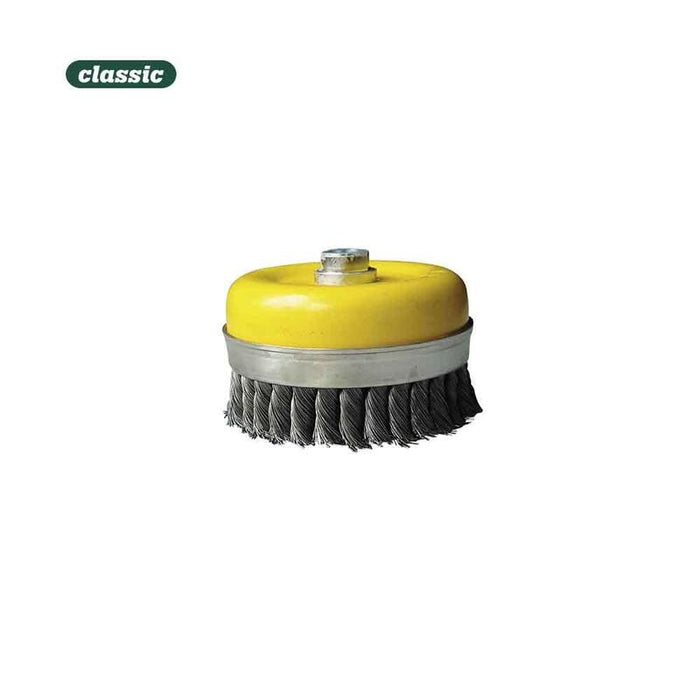 Cepillo Copa De Alambre Retorcido80mm Ftr080 Mota