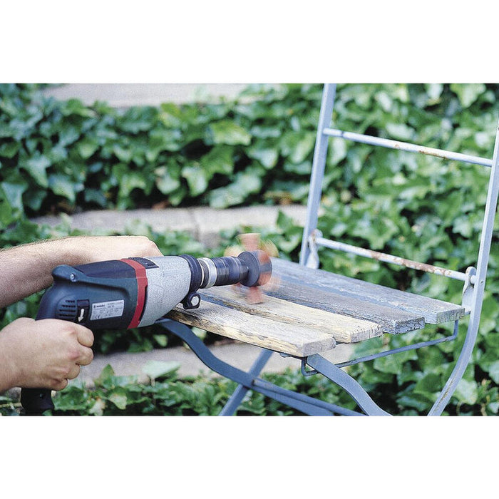 Cepillo De Abanico De Alambre De Nylon Vást. Hexagonal Ø100x20mm 1512000 Wolfcraft