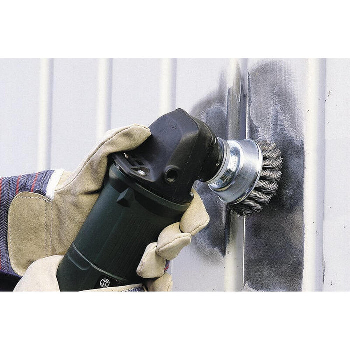 Cepillo De Copa De Alambre De Acero, M14 Ø100mm 2151000 Wolfcraft