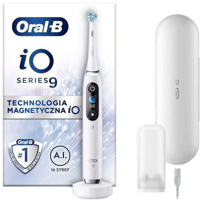 Cepillo De Dientes Eléctrico Oral-B Serie Io9, Blanco