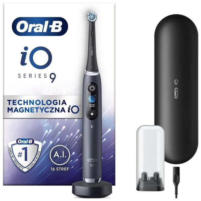 Cepillo De Dientes Eléctrico Oral-B Serie Io9, Negro Onyx