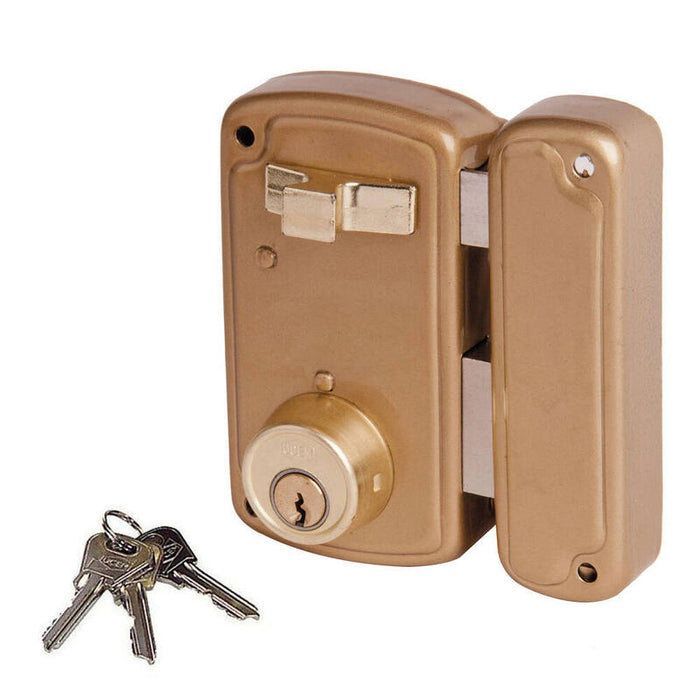 Cerradura De Sobreponer De 1 Punto. Derecha 4056ahb075d Ucem