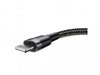 EAN 6953156296305 - Baseus CALKLF-RG1 cable de conector Lightning 3 m Gris, Negro imagen 2
