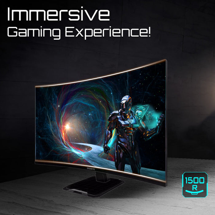 EAN 4719331863531 - GIGABYTE GS32QCA LED display 80 cm (31.5") 2560 x 1440 Pixeles Quad HD Negro imagen 7