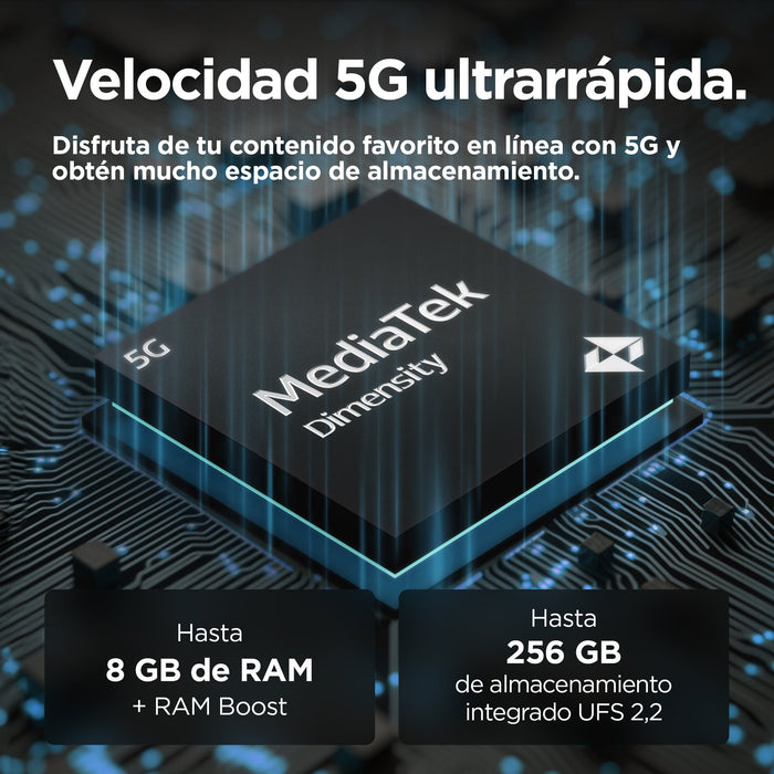 EAN 840023284809 - Motorola moto g55 5G 16,5 cm (6.49") SIM doble Android 14 USB Tipo C 12 GB 256 GB 5000 mAh Verde imagen 9