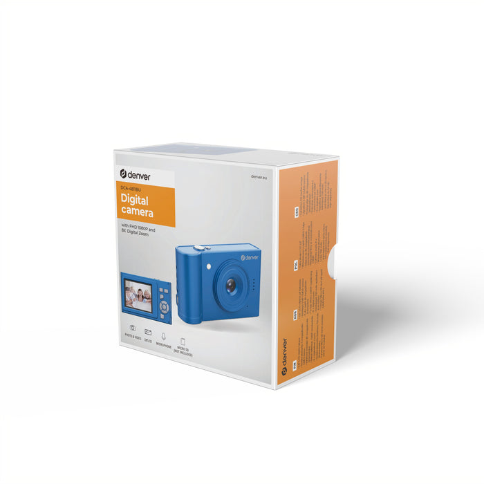 EAN 5706751073724 - Denver DCA-4811BU Cámara compacta 48 MP CMOS 1920 x 1080 Pixeles Azul imagen 6