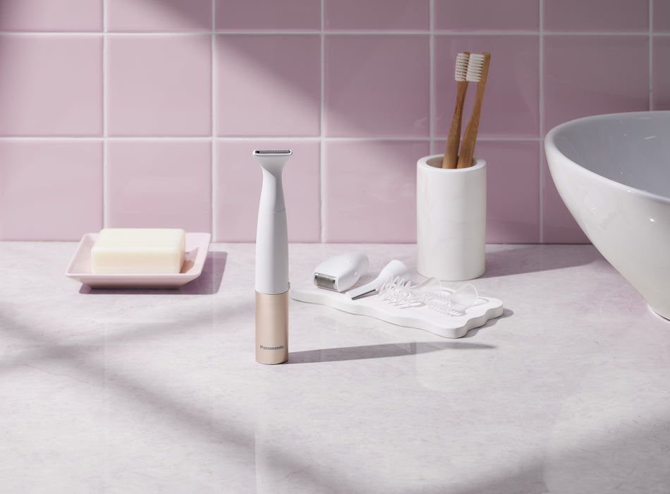 EAN 5025232962983 - Panasonic ES-WM31-P301 depiladora Oro, Blanco imagen 6