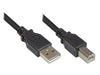 EAN 4014619936151 - Alcasa 2510-05OFS cable USB USB 2.0 0,5 m USB A USB B Negro imagen 1