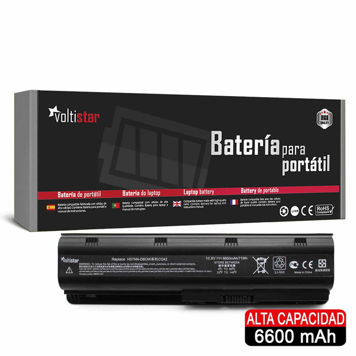 EAN 8435597410123 - VOLTISTAR BATHPG62-9 refacción para laptop Batería imagen 1