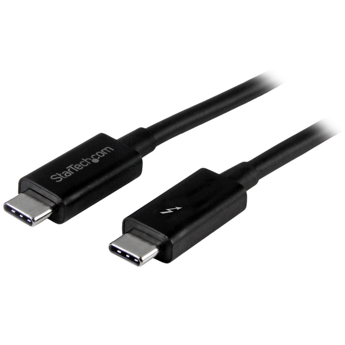 EAN 0065030864077 - StarTech.com TBLT3MM1M cable Thunderbolt 20 Gbit/s Negro imagen 1