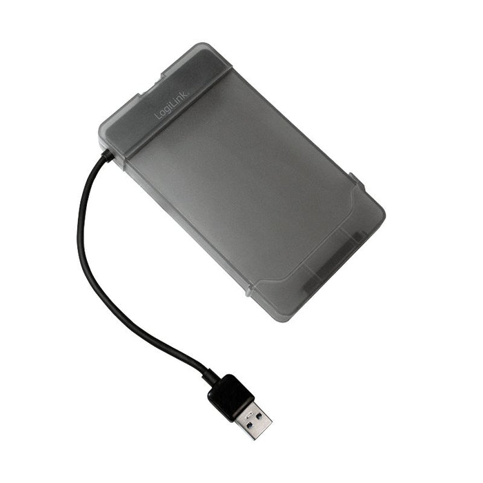 EAN 4052792038293 - LogiLink AU0037 caja para disco duro externo Carcasa de disco duro/SSD Gris 2.5" imagen 2