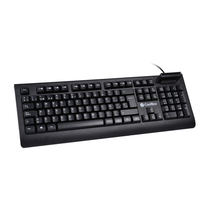 EAN 8436556141980 - CoolBox COO-TEC04DNI teclado Oficina USB QWERTY Español Negro imagen 2