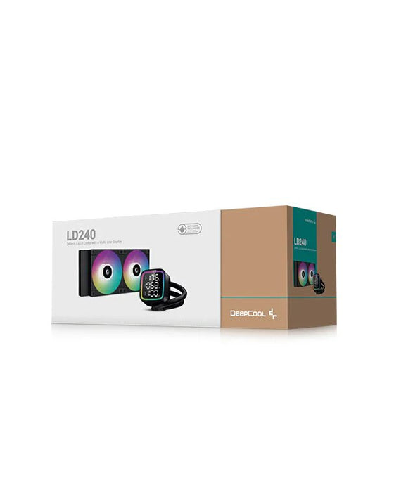EAN 6933412728719 - DeepCool LD240 Procesador Sistema de refrigeración líquida todo en uno 12 cm Negro 1 pieza(s) imagen 6