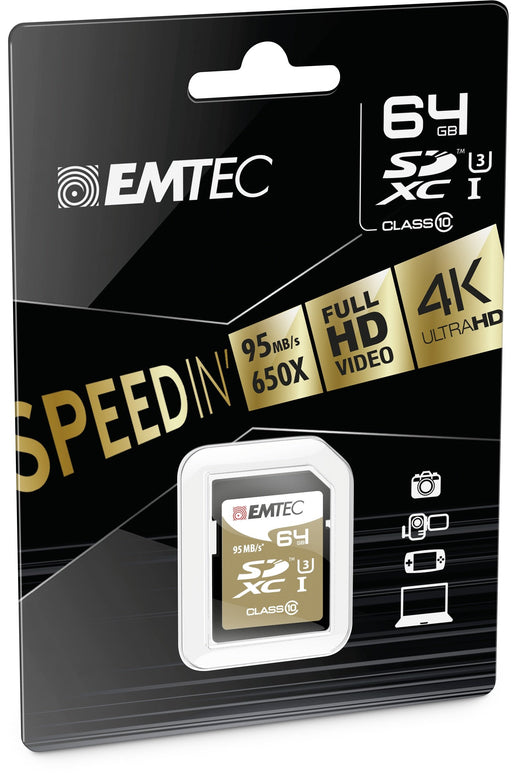 EAN 3126170146427 - Emtec ECMSD64GXC10SP memoria flash 64 GB SDXC Clase 10 imagen 2