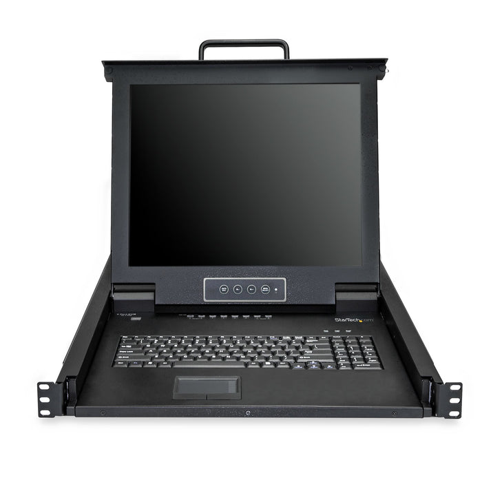 EAN 65030872485 - StarTech.com RKCONS1708K consola de rack 43,2 cm (17") 1280 x 1024 Pixeles Acero Negro imagen 4