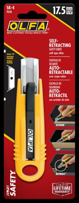 EAN 0091511400625 - Olfa SK-4 Negro, Amarillo Cúter de cuchillas intercambiables imagen 6