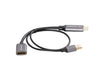 EAN 5901969441475 - Lanberg AD-HD-DP-02 adaptador de cable de vídeo 0,2 m HDMI tipo A (Estándar) DisplayPort Plata imagen 3