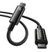 EAN 6932172628840 - Baseus CAWJ040201 cable USB USB 2.0 1 m USB A USB C Negro imagen 2