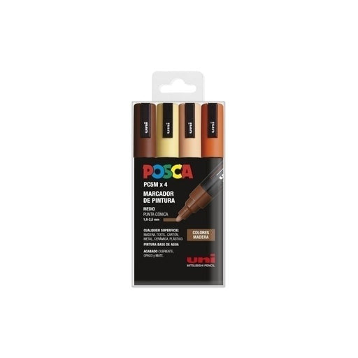 EAN 8435009954900 - POSCA PC-5M/4C Multicolor 4 pieza(s) imagen 1