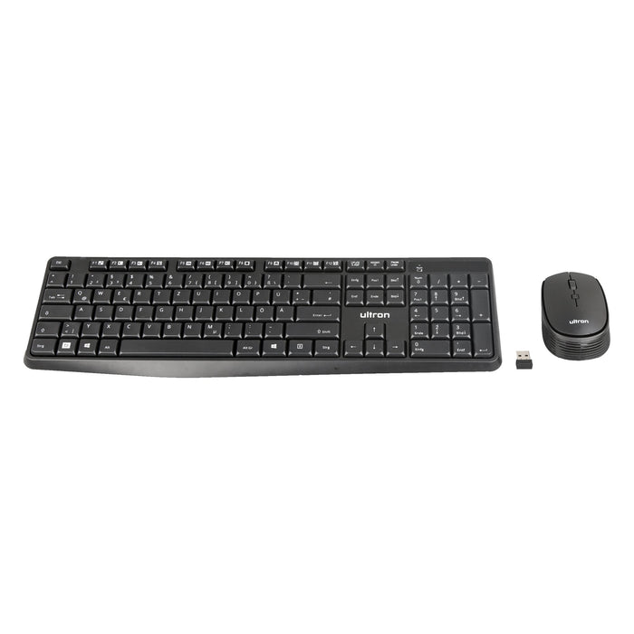 EAN 4040895008794 - Ultron UMC300 teclado Ratón incluido Universal RF inalámbrico Alemán Negro imagen 2