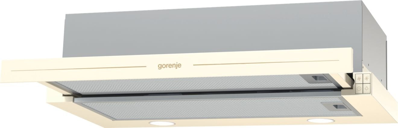 EAN 3838782146183 - Gorenje BHP62CLI campana Semintegrada (extraíble) Marfil 435 m³/h imagen 1