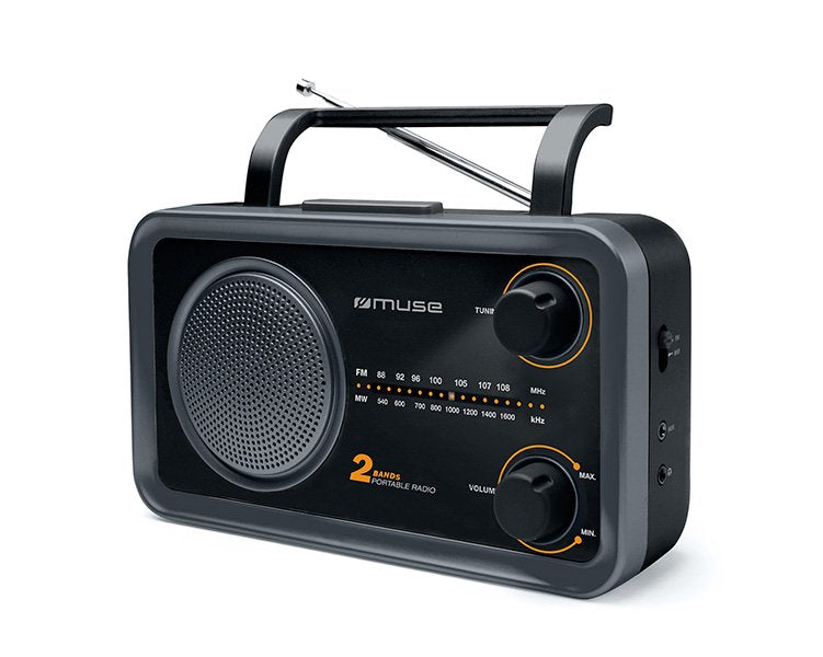 EAN 3700460206437 - Muse M-06DS radio Portátil Analógica Negro, Gris imagen 1