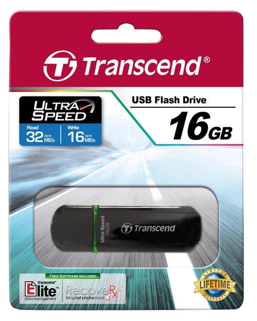 EAN 0760557816669 - Transcend JetFlash 600 unidad flash USB 16 GB USB tipo A 2.0 Negro imagen 2