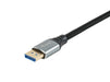 EAN 4015867239018 - Equip 119281 cable DisplayPort 1 m Negro, Plata imagen 3