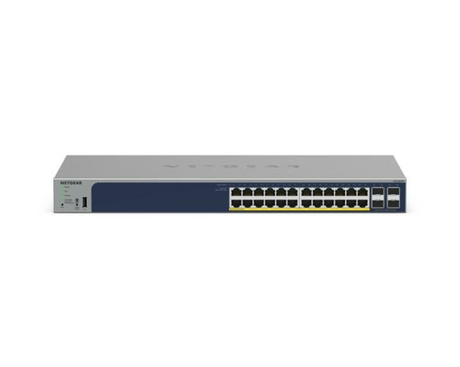 EAN 0606449162356 - NETGEAR GS728TPP Gestionado L2/L3/L4 Gigabit Ethernet (10/100/1000) Energía sobre Ethernet (PoE) Gris imagen 2