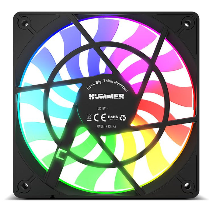 EAN 8436587973147 - NOX Hummer SLIM FAN Carcasa del ordenador Ventilador 12 cm Translúcido 1 pieza(s) imagen 4