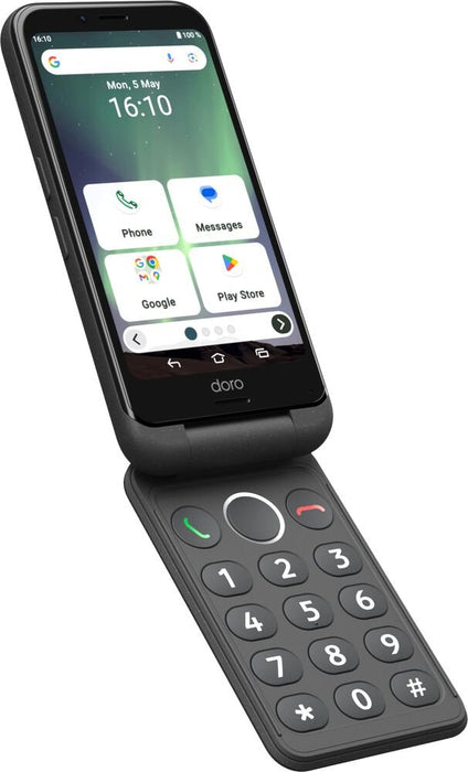 EAN 7322460088972 - Doro Aurora A20 11,4 cm (4.5") SIM doble Android 14 4G USB Tipo C 4 GB 64 GB 3000 mAh Grafito imagen 2