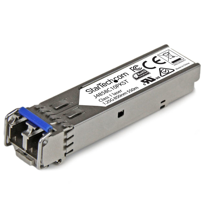 EAN 0065030865265 - StarTech.com J4858C10PKST red modulo transceptor Fibra óptica 1250 Mbit/s imagen 1