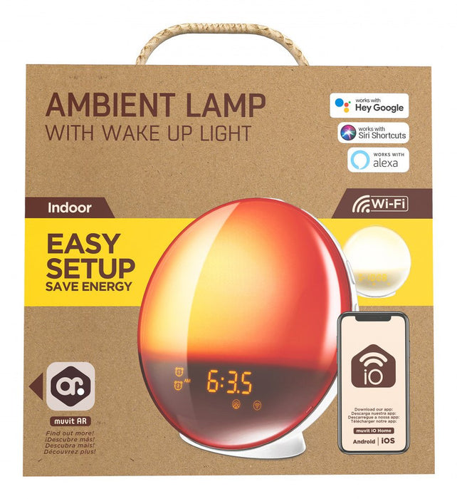 EAN 8426801166493 - Muvit MIOLAMP005 despertador Reloj despertador digital Blanco imagen 11