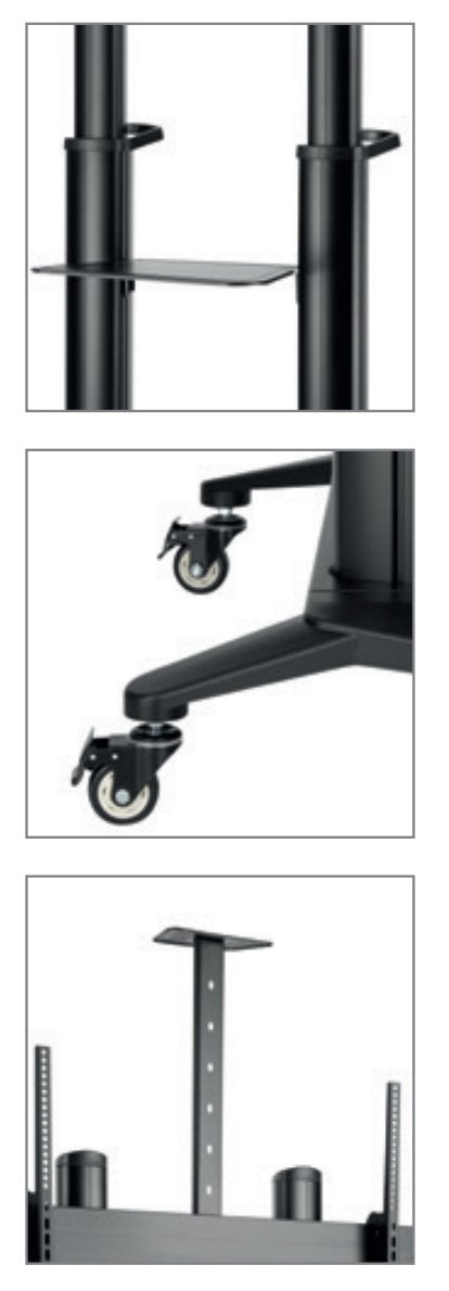 EAN 4250058582089 - Hagor BrackIT Stand HD XXL 3,05 m (120") Negro imagen 2