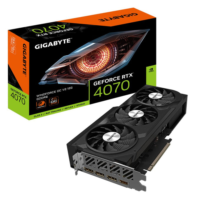 EAN 4719331355012 - GIGABYTE GeForce RTX 4070 WINDFORCE OC V2 12G imagen 1