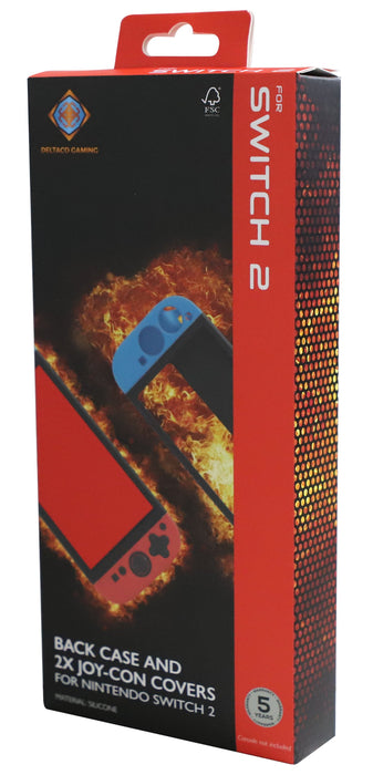 EAN 5706470155039 - Deltaco Gaming GAM-192 funda para consola portátil Nintendo Silicona Negro, Azul, Rojo imagen 6