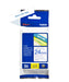 EAN 4977766685498 - Brother TZE-253 cinta para impresora de etiquetas Azul sobre blanco imagen 3