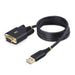 EAN 0065030900362 - StarTech.com 1P3FFCNB-USB-SERIAL cable de serie Negro 1 m USB tipo A DB-9 imagen 1