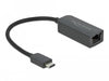 EAN 4043619666454 - DeLOCK 66645 cambiador de género para cable LAN RJ45 Negro imagen 1