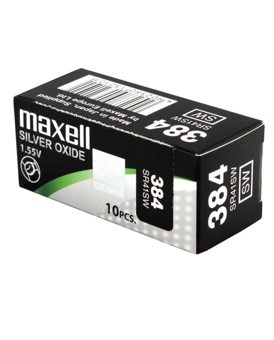 EAN 4902580132101 - Maxell 18290900 pila doméstica Batería de un solo uso SR41SW Óxido de plata imagen 1