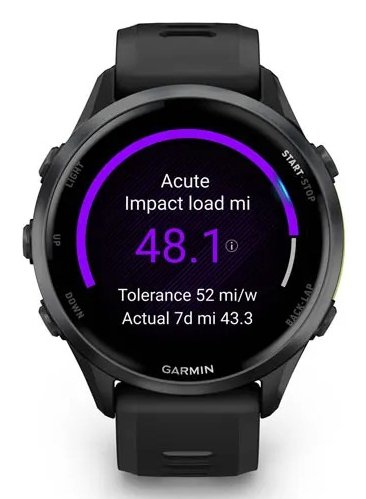 EAN 753759349929 - Garmin Forerunner 970 3,56 cm (1.4") AMOLED Digital 454 x 454 Pixeles Pantalla táctil Negro, Amarillo Wifi imagen 4