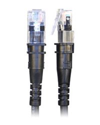 EAN 3700820001900 - PatchSee TP-6A-U/10 cable de red Negro 3,1 m Cat6a U/UTP (UTP) imagen 1