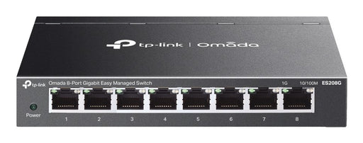 EAN 1210002600668 - TP-Link Omada ES208G switch Gestionado L2 Gigabit Ethernet (10/100/1000) Negro imagen 1