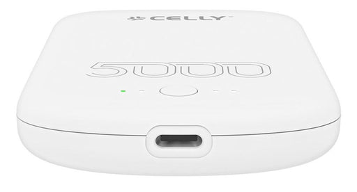 EAN 8021735208082 - Celly MAGPB5000PROWH batería externa 5000 mAh Cargador inalámbrico Blanco imagen 1
