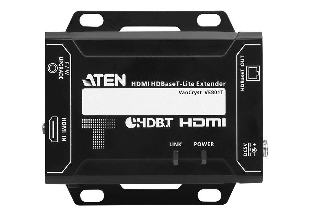 EAN 0672792006166 - ATEN VE801T extensor audio/video Transmisor de señales AV Negro imagen 4